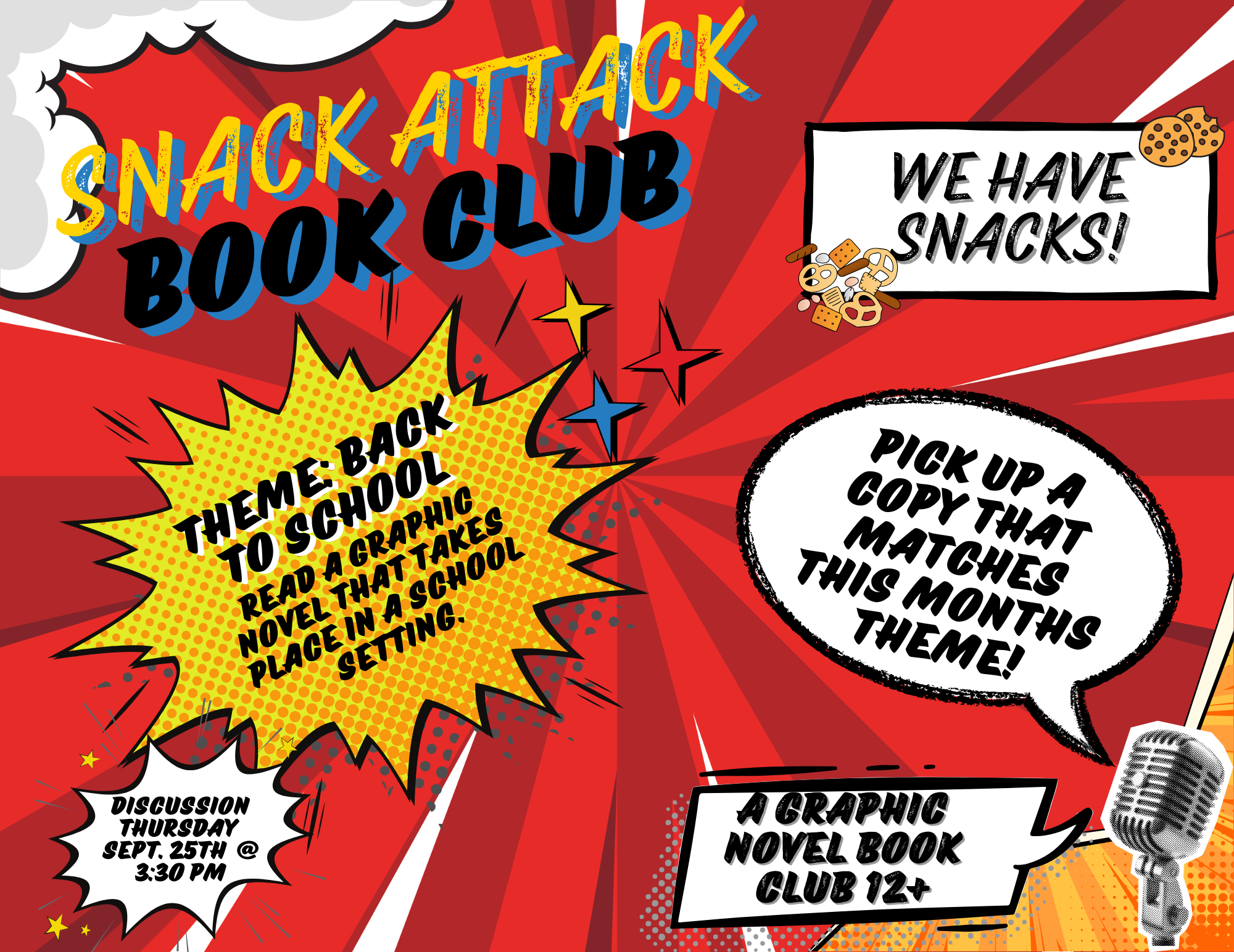 Snack Attack Book Club