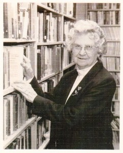 Librarian Marguerite Nellor (1969 - 1993)