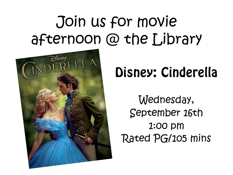 Cinderella September Afternoon Movie