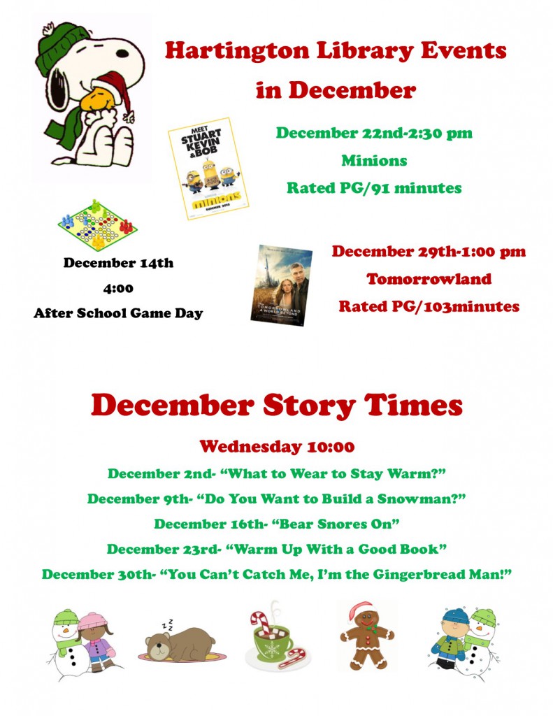 December 2015 Events