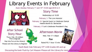 Library Events in February 2015