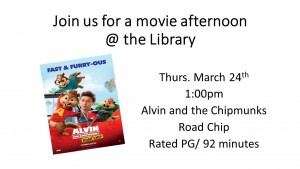 Join us for a movie afternoon
