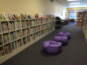 Pull up a bean bag and READ! 