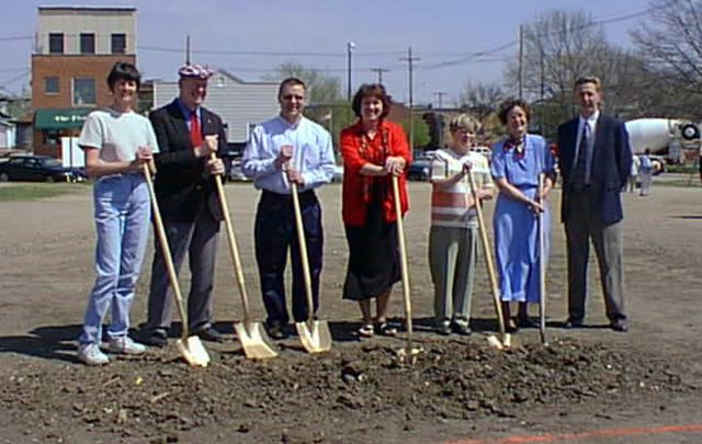 Seward Memorial Library Groundbreaking