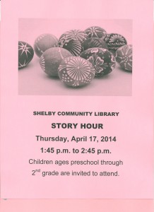 Easter Story Hour 14 001