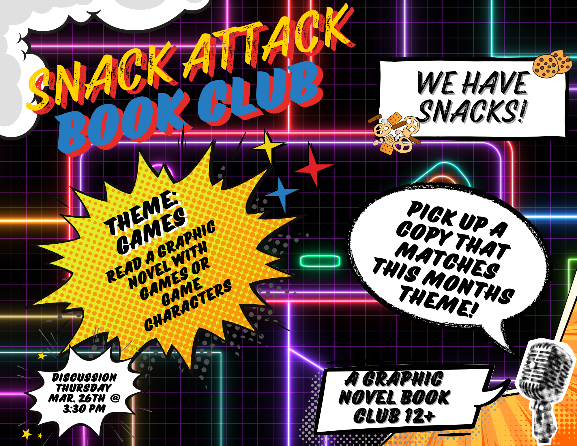 Snack Attack Book Club