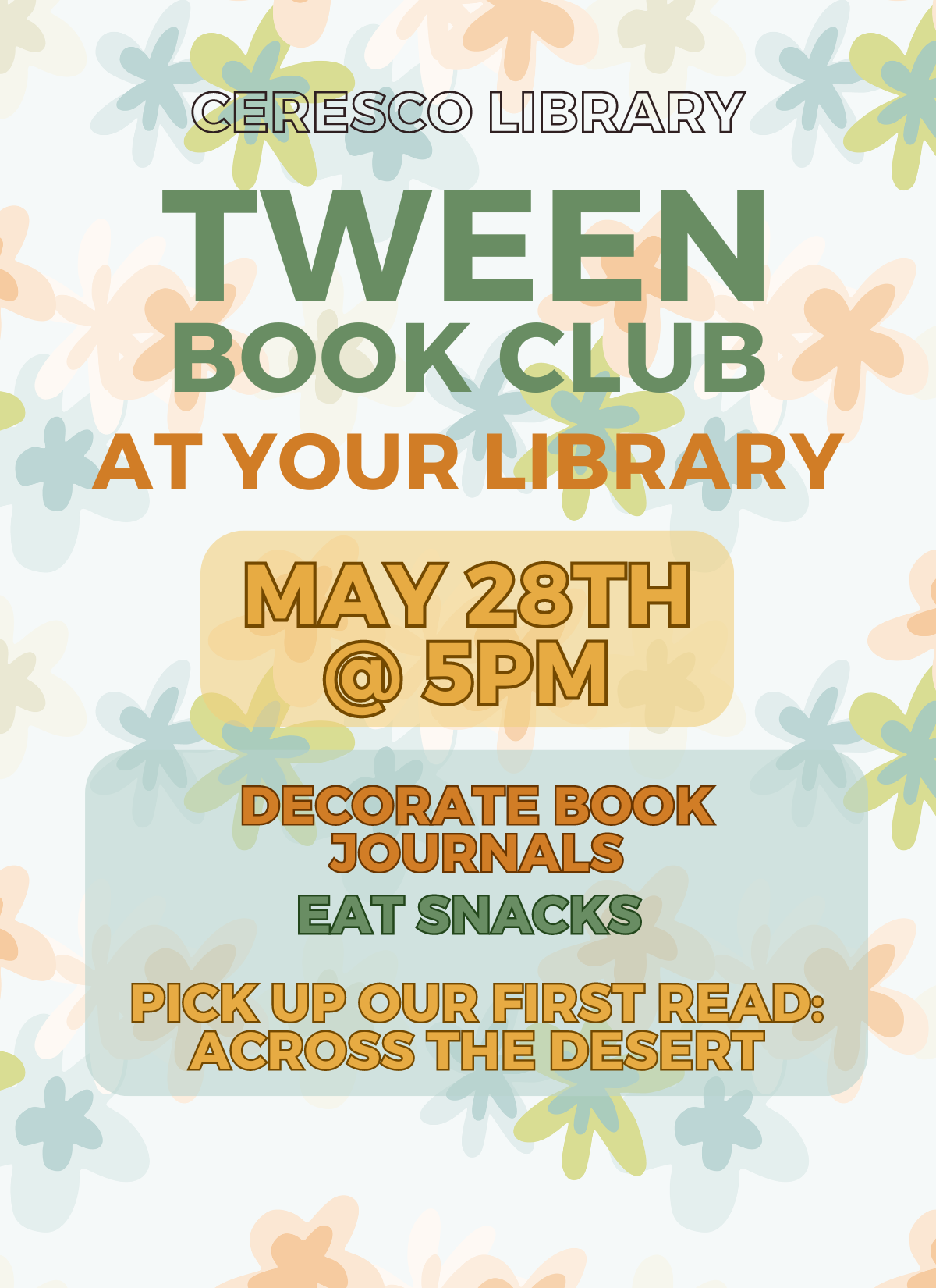 Tween Book Club