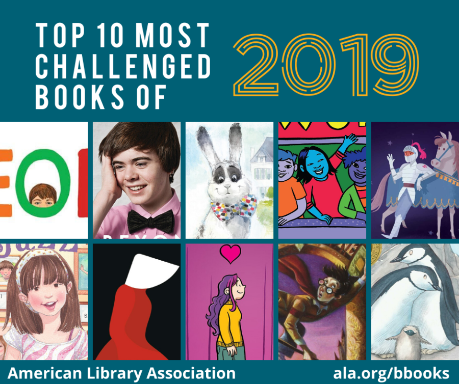 Top 10 Most Challenged Books Of 2019 - John Rogers Memorial Library