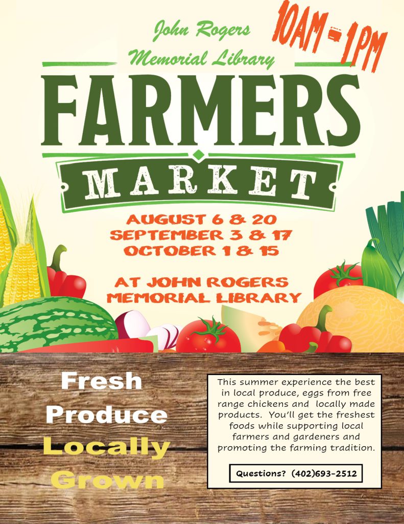 Farmers Market - John Rogers Memorial Library