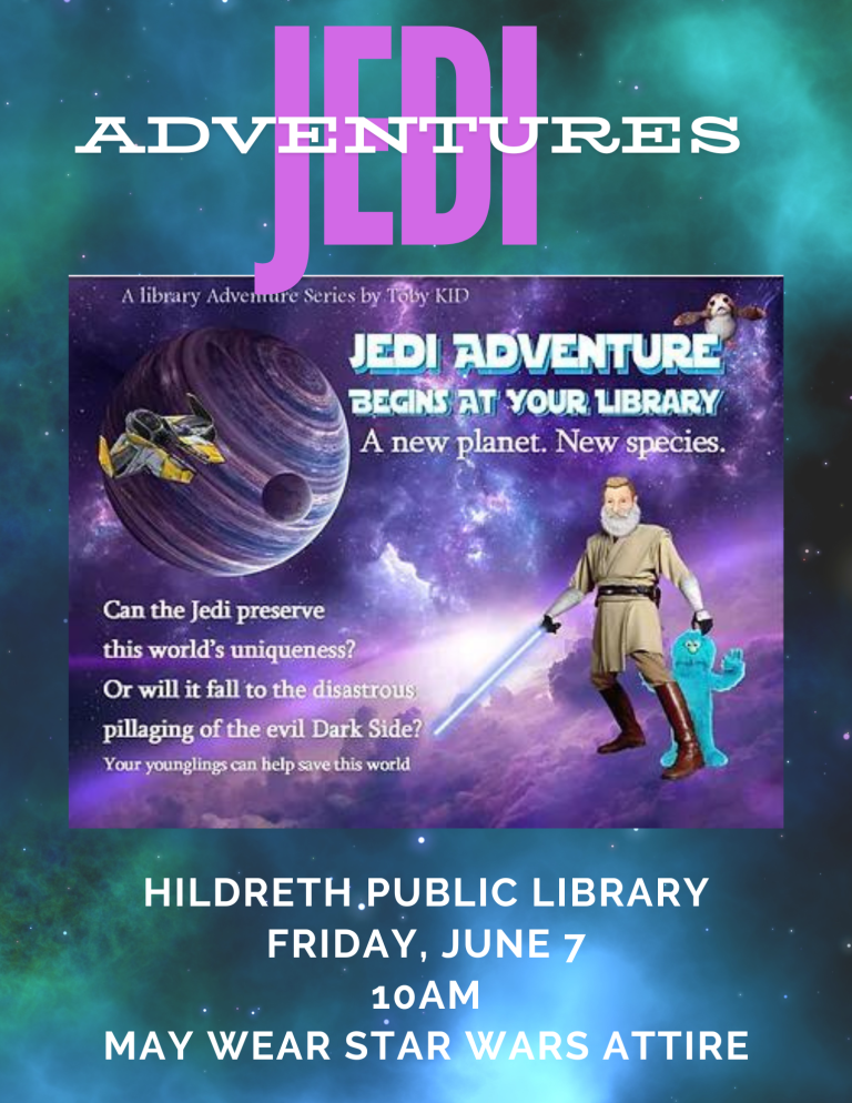 SRP - Jedi Adventures - Hildreth Public Library